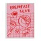 Stupell Industries Breakfast Club Doodles Framed Giclee, design by Jenaya Jackson